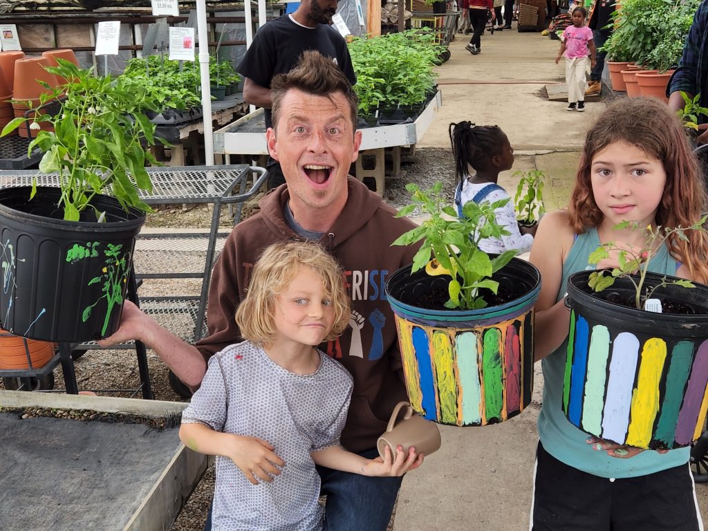 plant with dad attendees